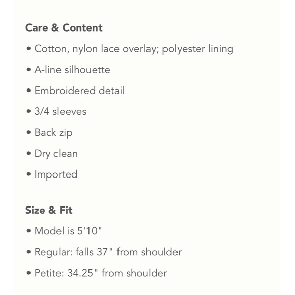 Anthropologie Lace Dress  - Picture 8 of 8